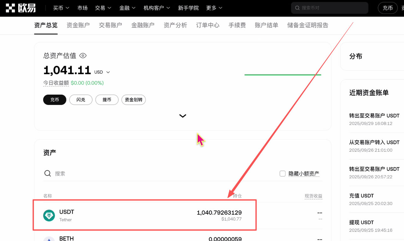 包含各种币交易平台的词条